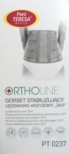 ORTHOLINE Gorset stabilizujący lędźwiowo krzyżowy 26 3 - 3